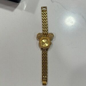 Disney Gold Mickey Mouse Women's Watch